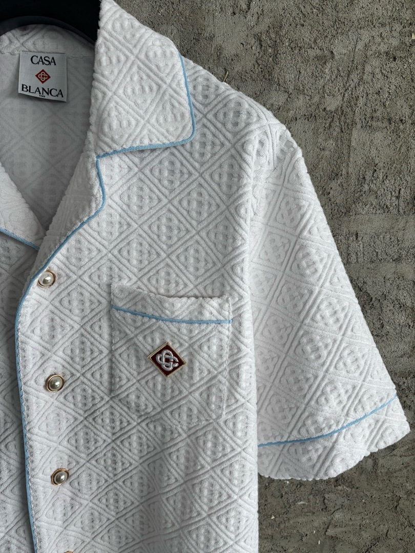 Casablanca Fleece LOGO Floral Short Sleeve - Image 10