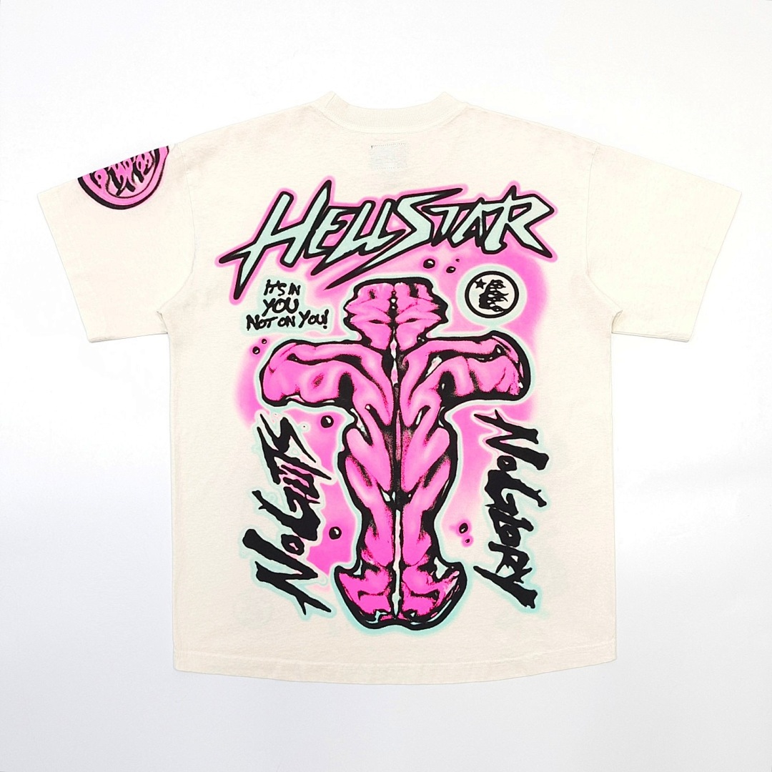 Hellstar Yuan Glory White Short Sleeve NFC - Image 6