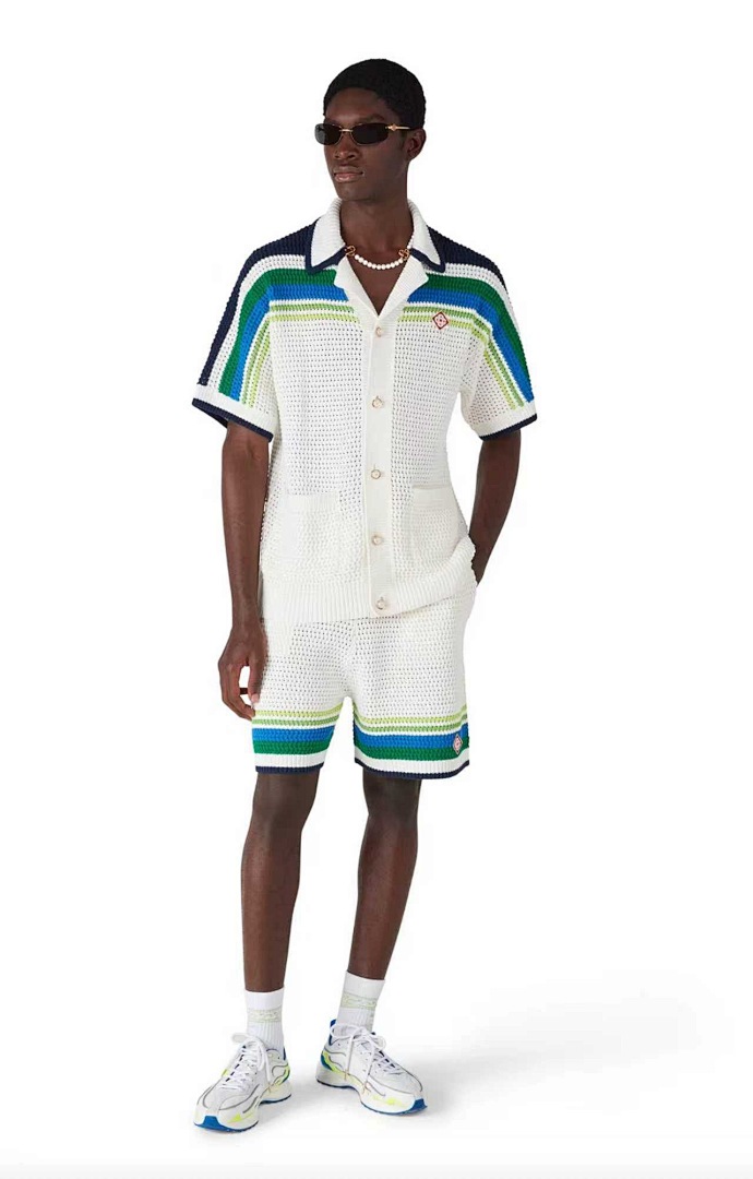Casablanca Green Striped Z - Image 3