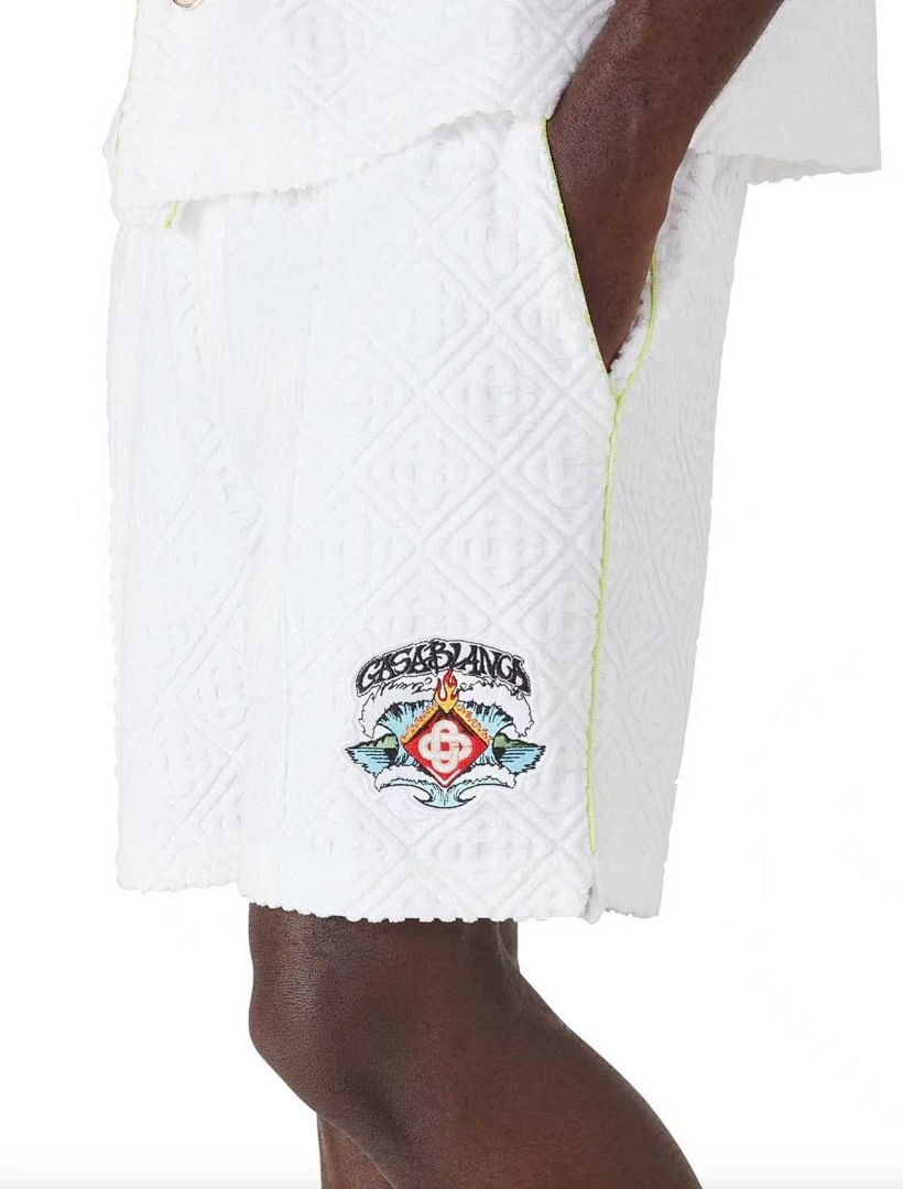 Casablanca New Fleece LOGO Fire Flame - Image 12