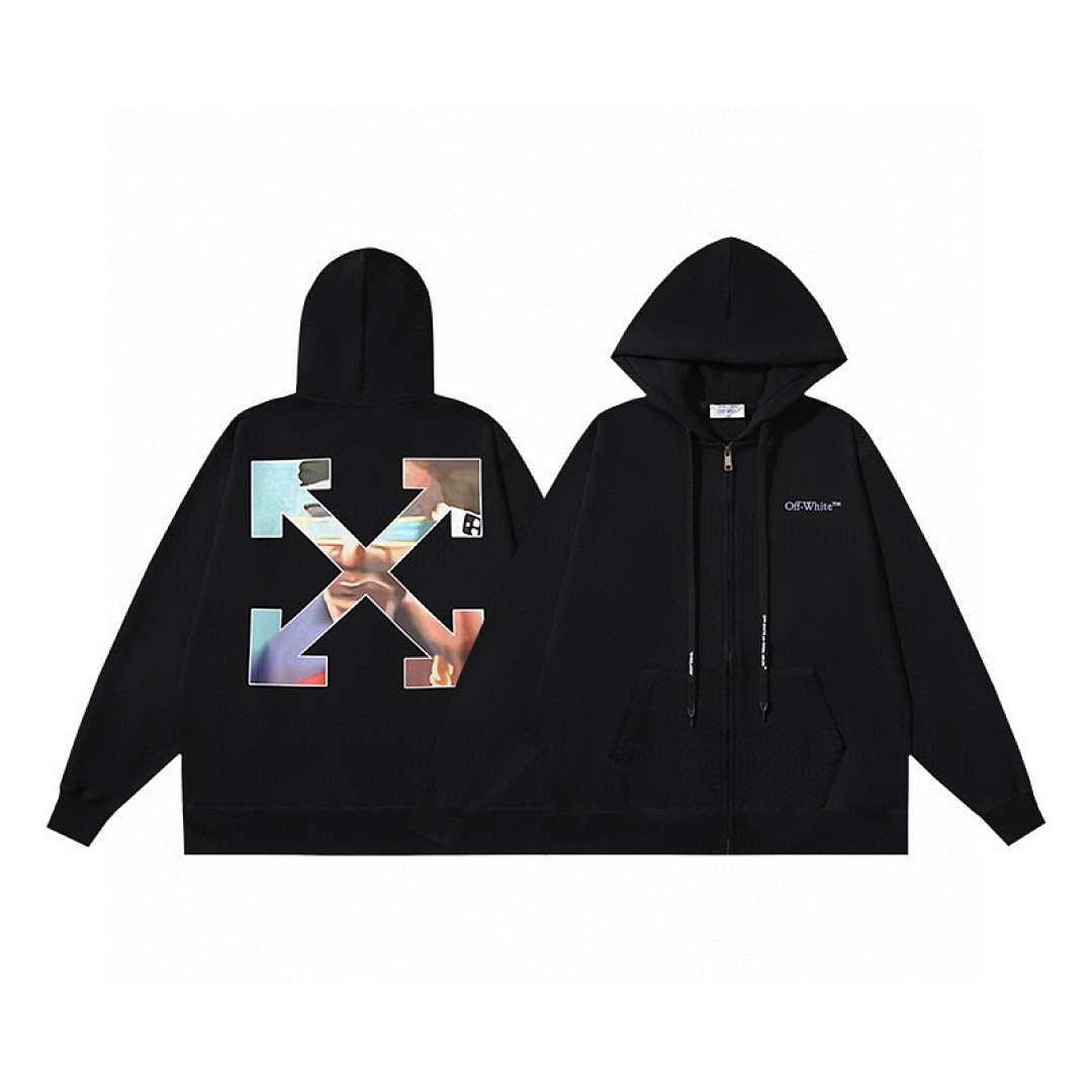 Off-White . 1228 (Black. White) - Image 4