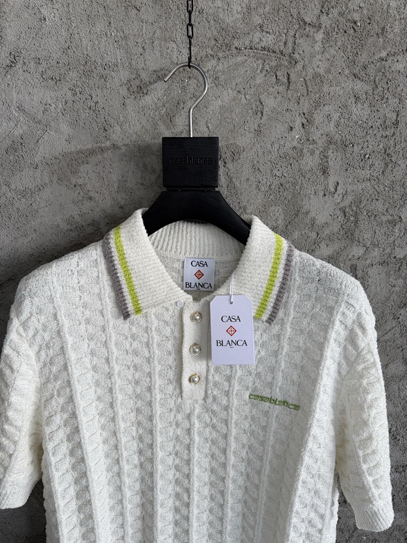 Casablanca Fleece Cotton Short Sleeve Z - Image 5