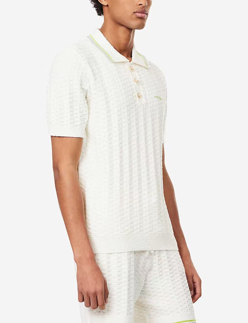 Casablanca Fleece Cotton Short Sleeve Z - Image 4