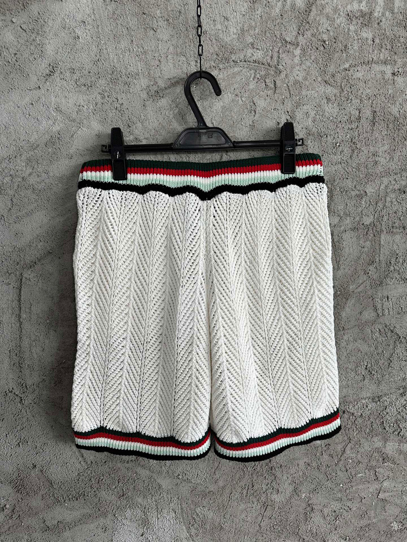 Casablanca Cloud Embroidered Short - Image 9