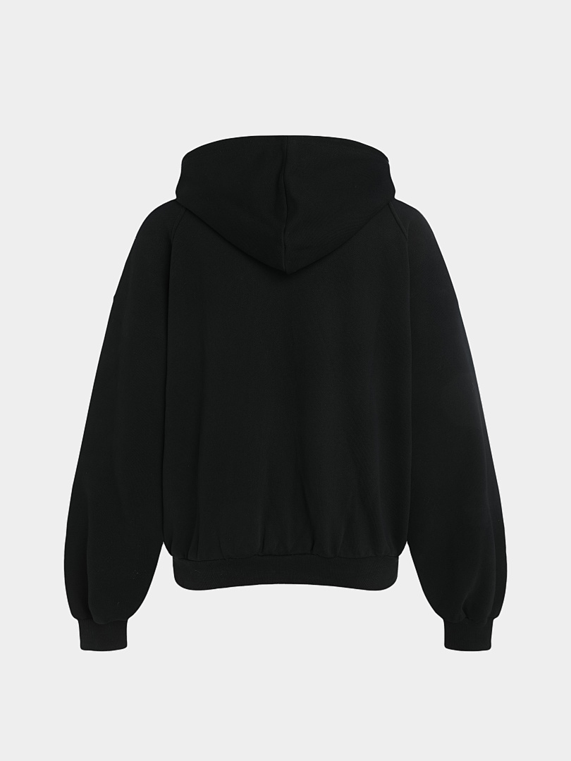 On Running 480Gsm Union Kingdom 100% Cotton French Terry Raglan Boxy Cropped Fit Hoodie - Image 12