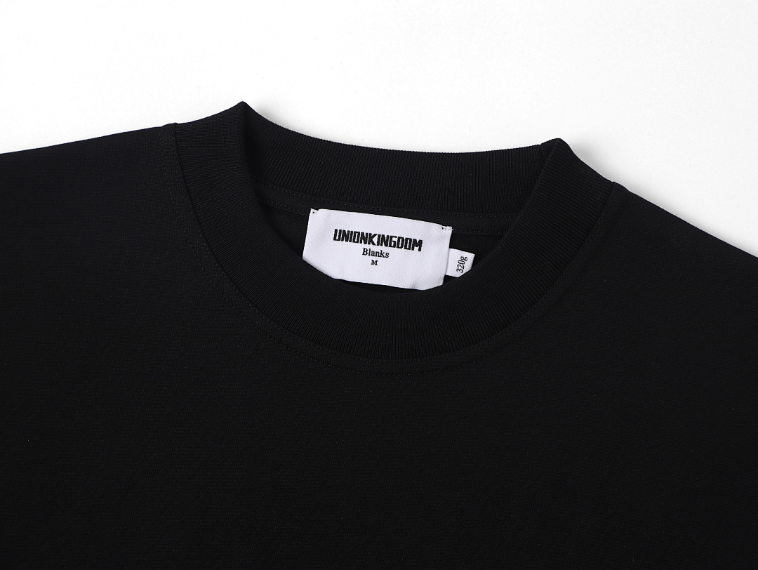 On Running 320Gsm Union Kingdom 100% Cotton Loose Fit Blank T-Shirt - Image 41