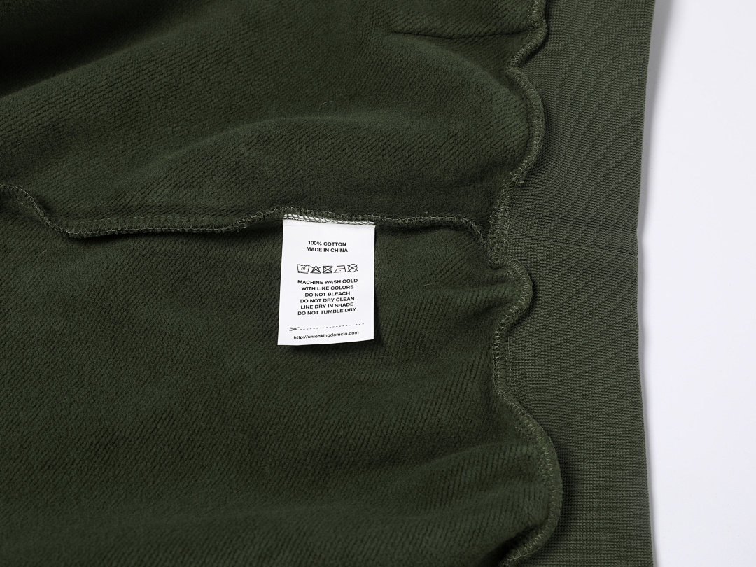 On Running 600Gsm Union Kingdom 100% Cotton Fleece Cropped Fit Hoodie And Baggy Sweatpants - Image 10