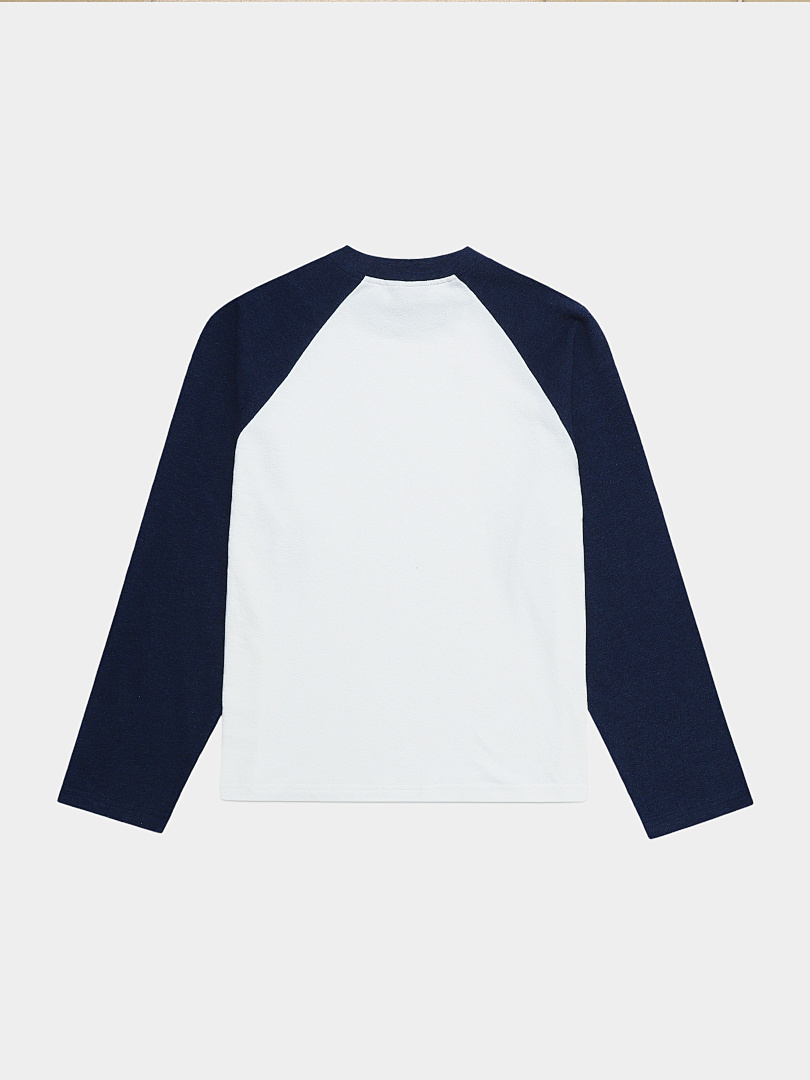 On Running 250Gsm Union Kingdom 100% Cotton Terry Texture Raglan Soft Long Sleeve - Image 3