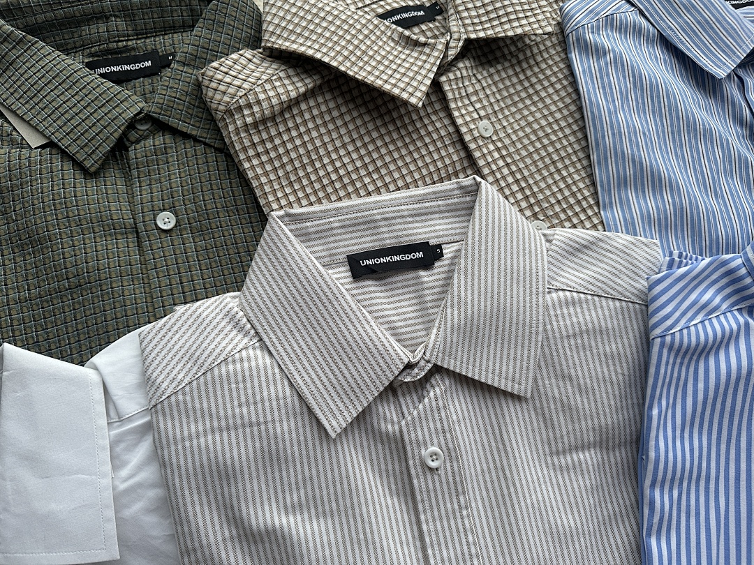 On Running [Restocking]150Gsm Union Kingdom 100% Cotton Boxy Cropped Fit Striped Short-Sleeved Shirt - Image 22