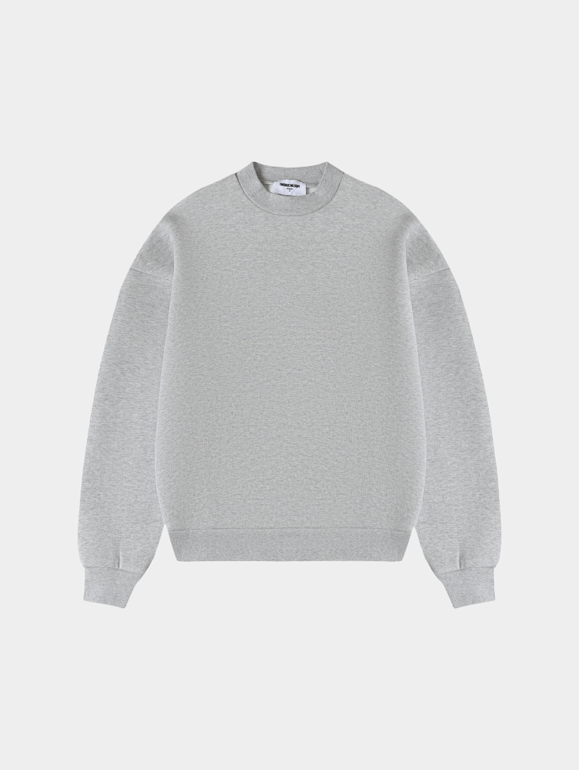 On Running 630Gsm Union Kingdom Boxy Cropped Fit Blank Crewneck - Image 37