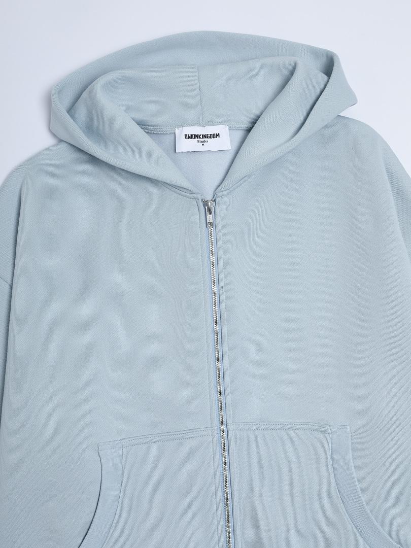 On Running 520Gsm Union Kingdom Boxy Cropped Fit Zip-Up - Image 15