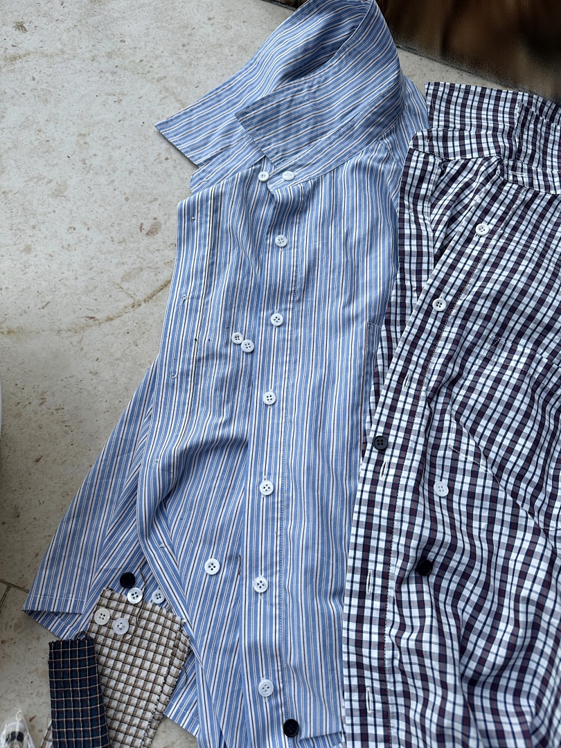 On Running 120Gsm Union Kingdom 100% Cotton Boxy Cropped Fit Striped Long-Sleeved Shirt - Image 14