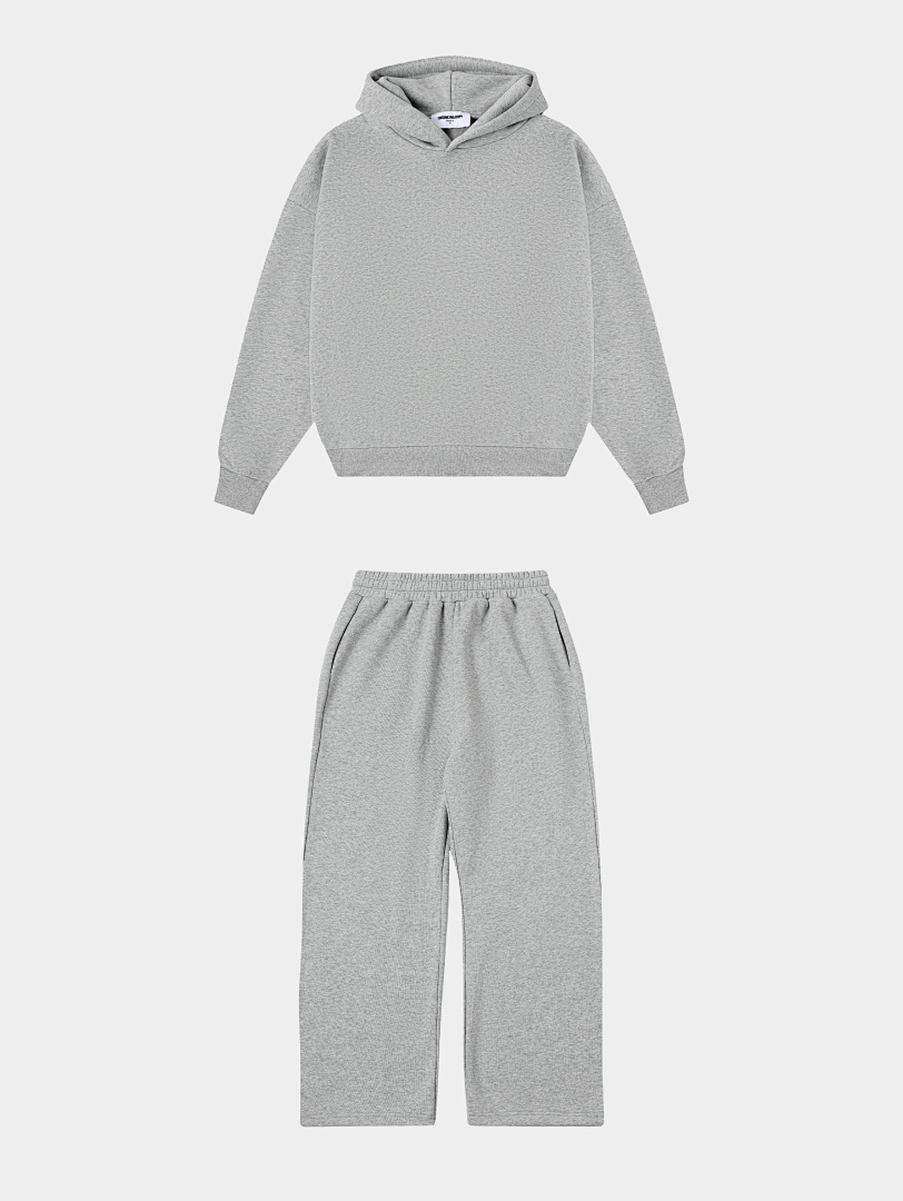 On Running 500Gsm Union Kingdom Orlon Fleece Boxy Cropped Fit Blank Tracksuits - Image 25