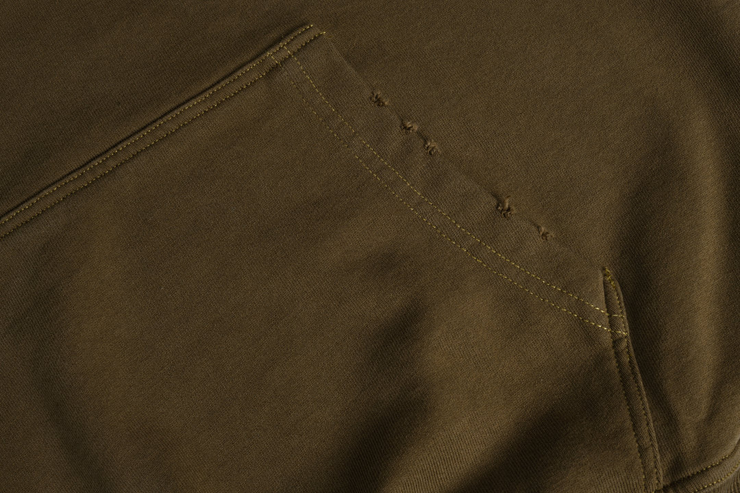 On Running 450Gsm Union Kingdom Vintage Washed Loose Fit Blank Hoodie - Image 7