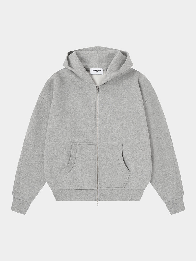 On Running 520Gsm Union Kingdom Boxy Cropped Fit Zip-Up - Image 23