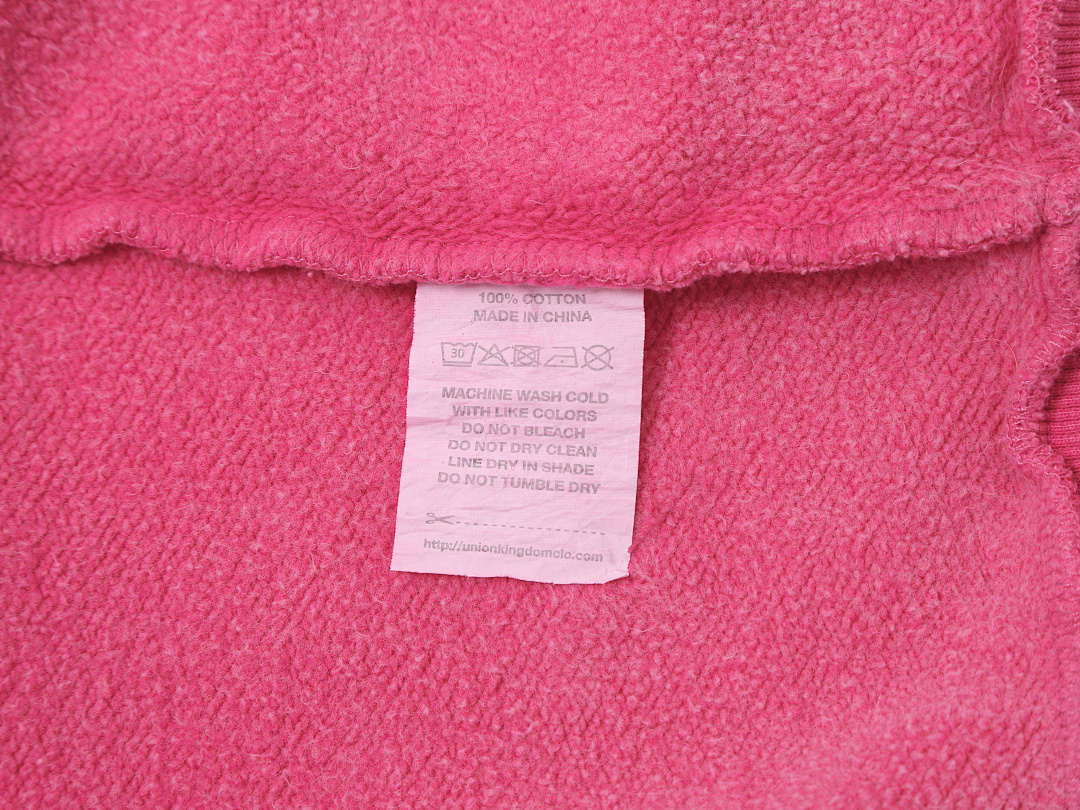 On Running 480Gsm Union Kingdom 100% Cotton Polar Fleece Boxy Cropped Fit Washed Zip-U - Image 9