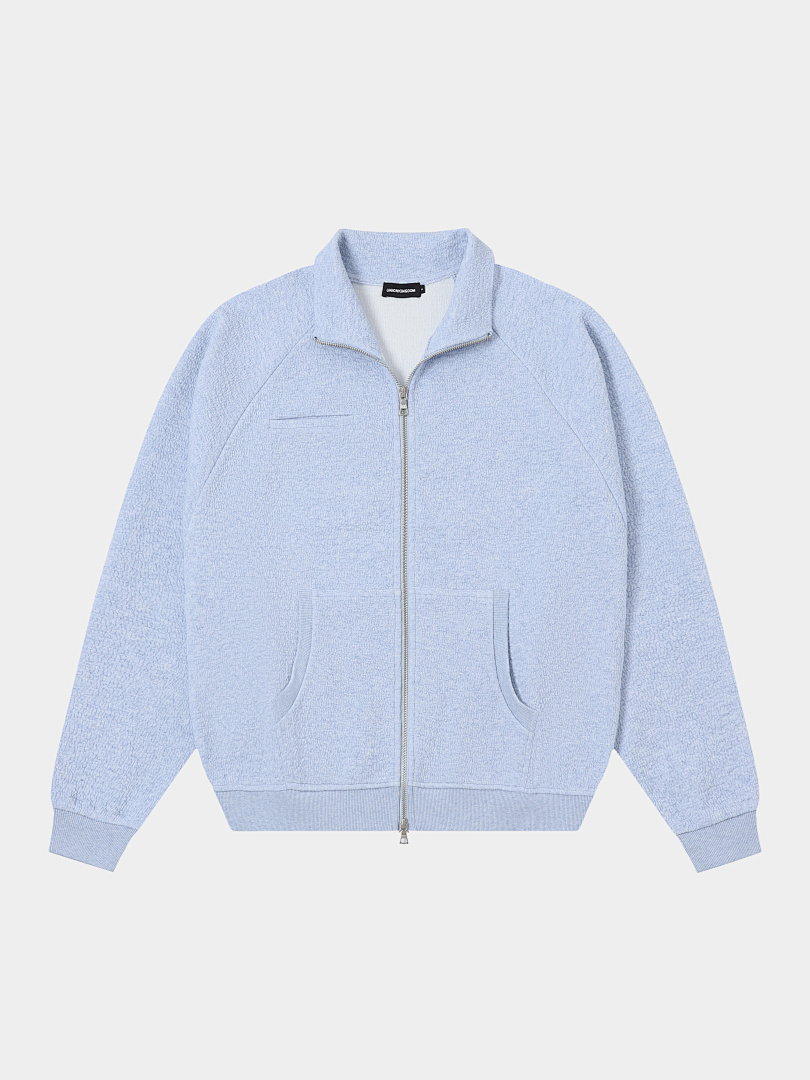On Running 380Gsm Union Kingdom Bubble Texture Soft Boxy Cropped Fit Tracksuit - Image 23