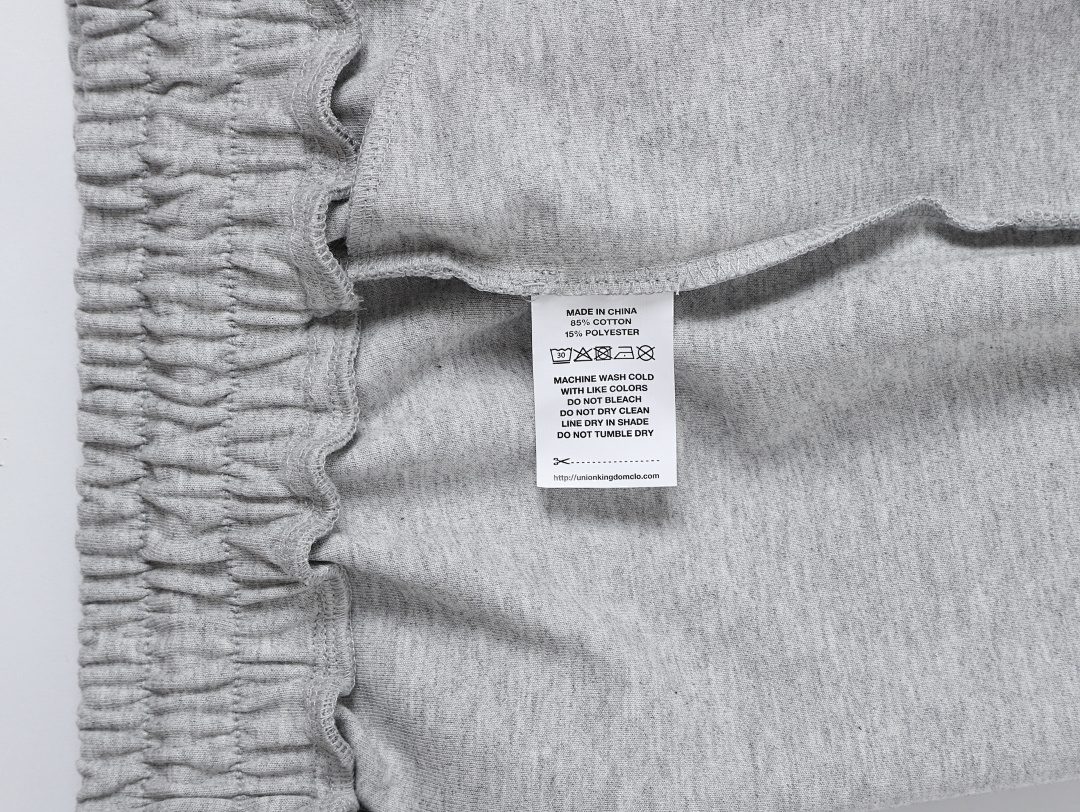 On Running 430Gsm Union Kingdom Double-Face Fabric Loose Fit Pants - Image 9