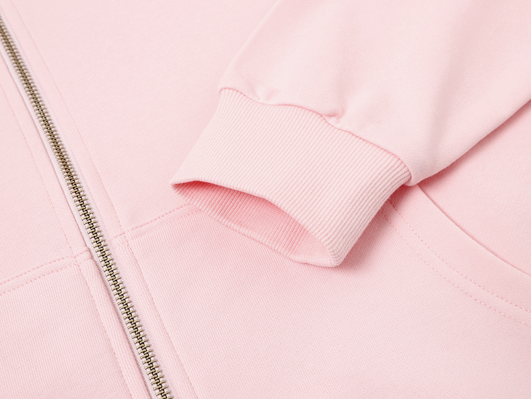 On Running 360Gsm Union Kingdom 100% Cotton French Terry Boxy Cropped Fit Zip-Up - Image 25