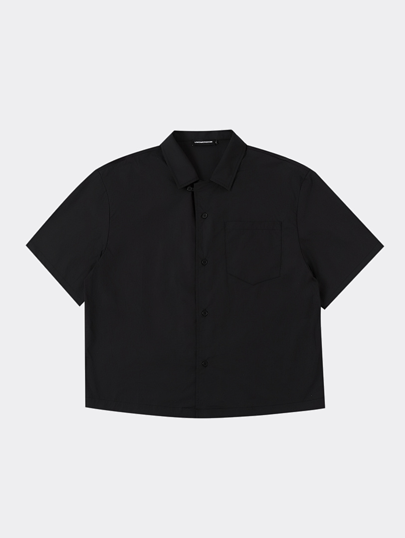 On Running 110Gsm Union Kingdom 100% Cotton Boxy Cropped Fit Cuban Shirt - Image 11