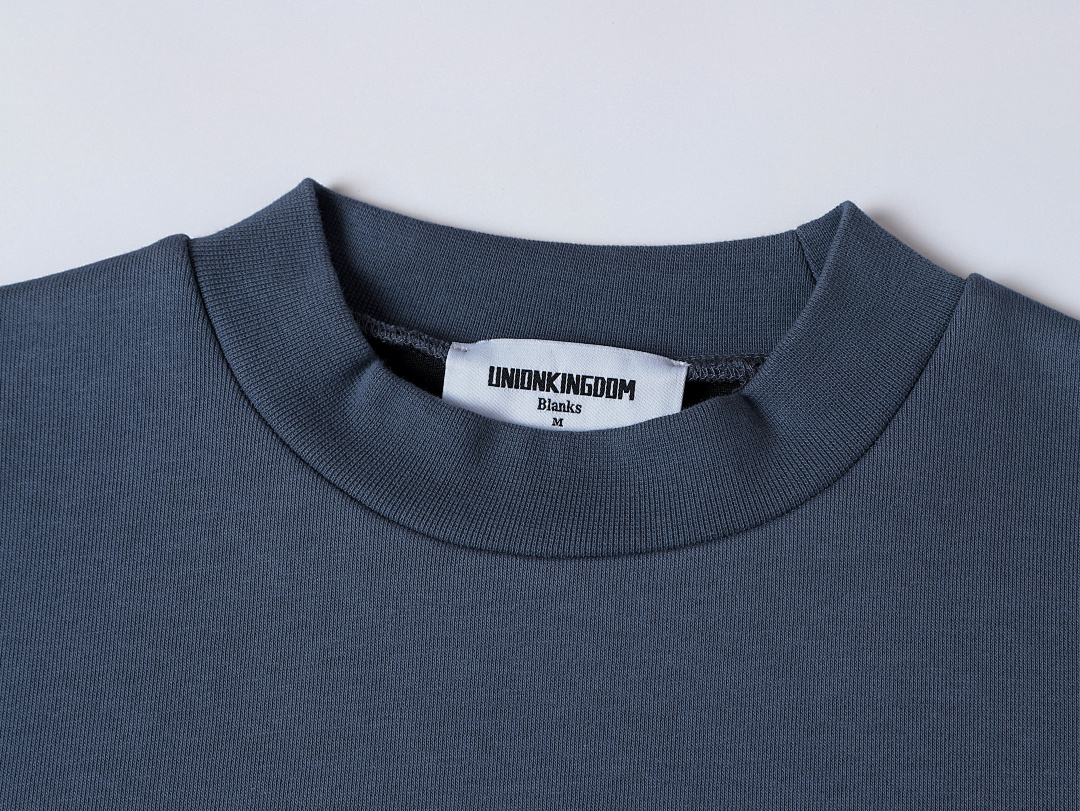 On Running 630Gsm Union Kingdom Boxy Cropped Fit Blank Crewneck - Image 15