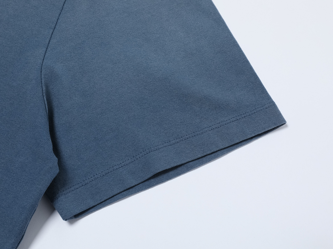 On Running 320Gsm Union Kingdom Vintage Washed 100% Cotton Regual Shoulder Blank T-Shirt - Image 7