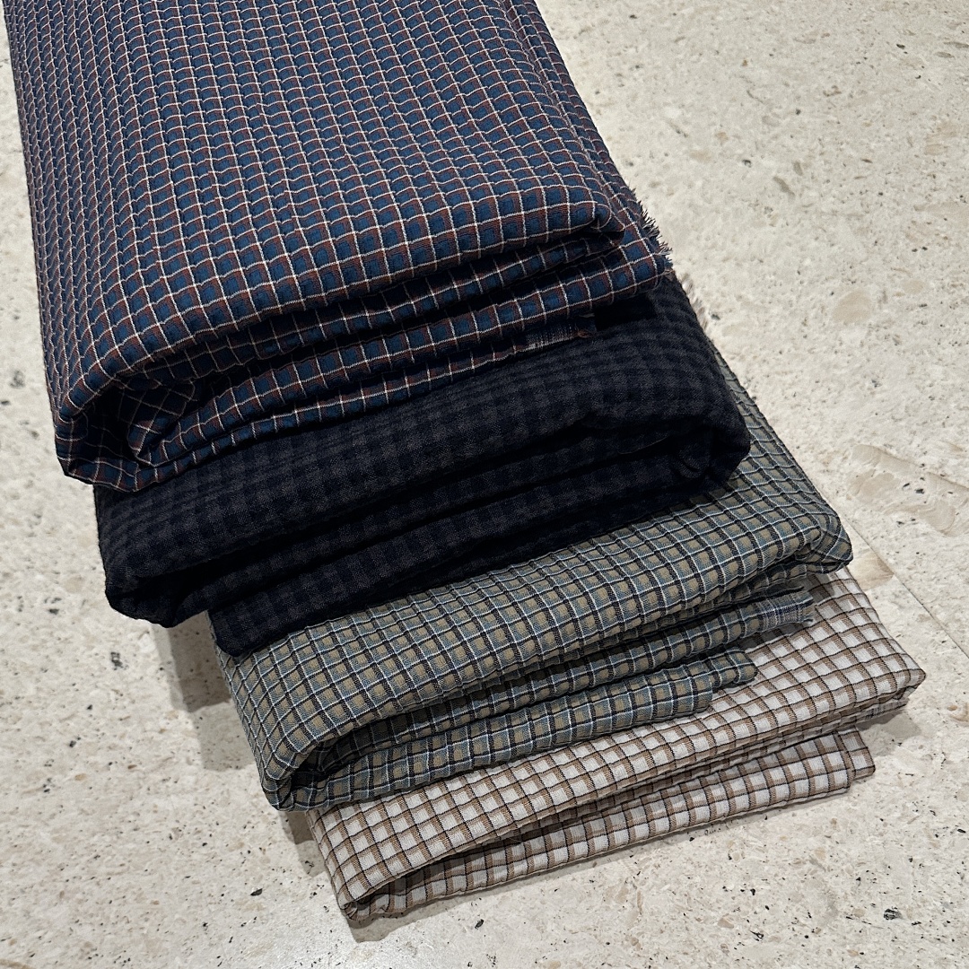 On Running 140Gsm Union Kingdom 100% Cotton Boxy Cropped Fit Plaid Short-Sleeved Shirt - Image 41