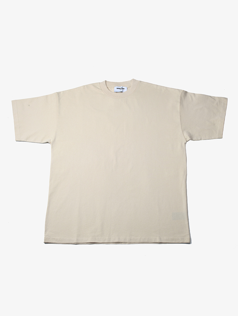 On Running 300Gsm Union Kingdom 100% Raw Cotton Loose Fit Blank T-Shirt - Image 12