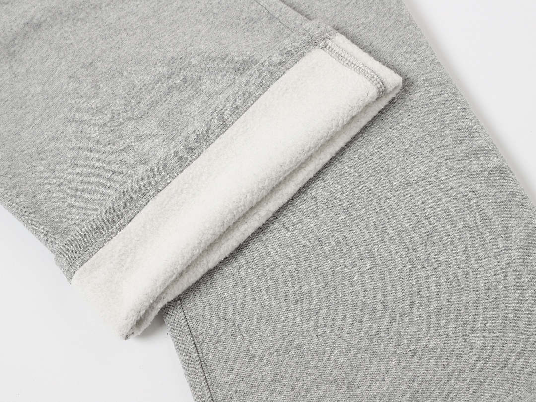 On Running 420Gsm Union Kingdom 100% Raw Cotton Fleece Blank Sweatpants - Image 11