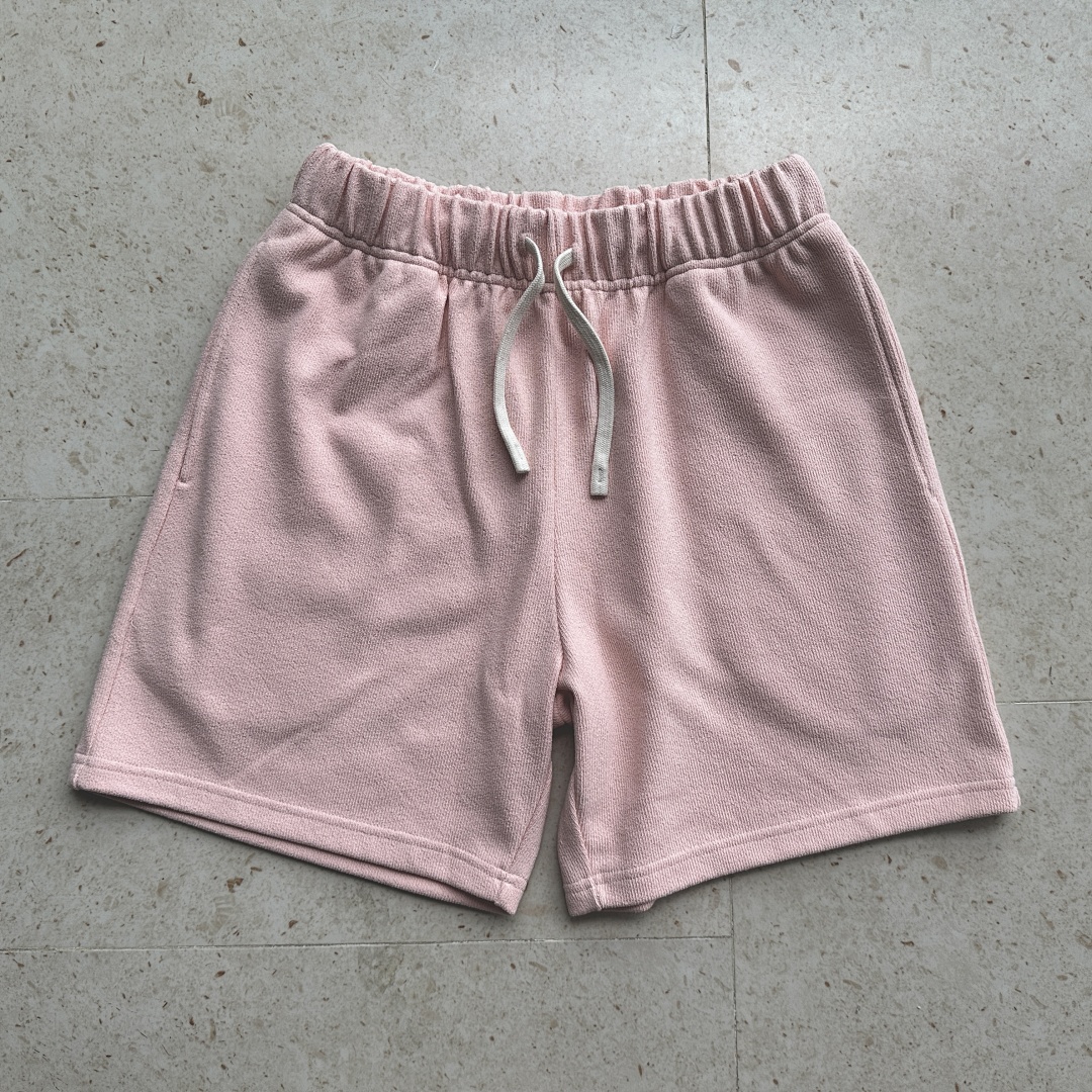 On Running 400Gsm Union Kingdom Coarse Needle Texture Blank Shorts - Image 67