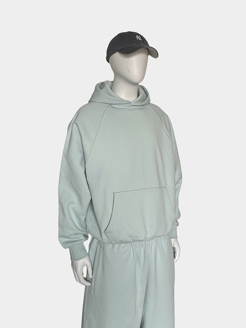On Running 600Gsm Union Kingdom 100% Cotton Fleece Cropped Fit Hoodie And Baggy Sweatpants - Image 83