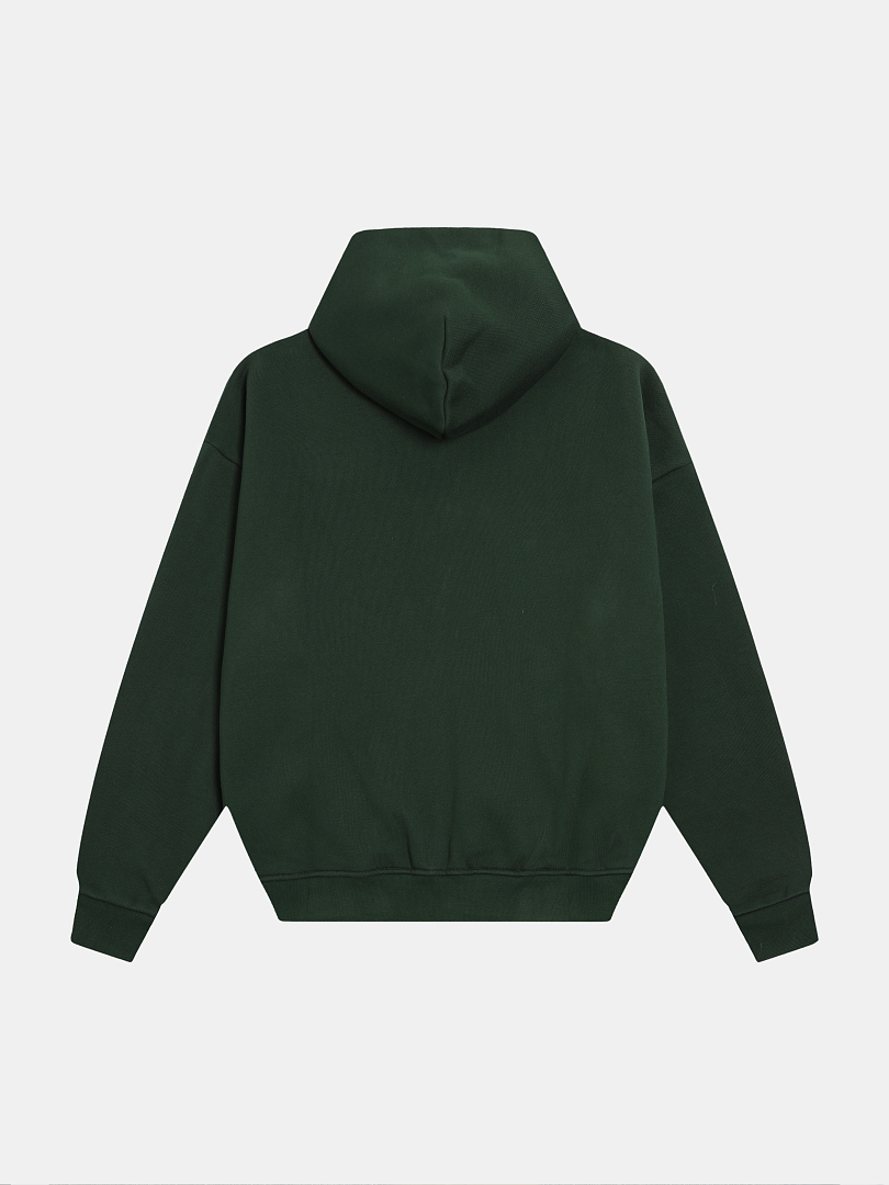 On Running 520Gsm Union Kingdom Boxy Cropped Fit Zip-Up - Image 3