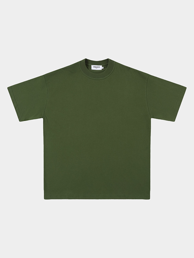 On Running 250Gsm Union Kingdom 100% Cotton Loose Fit Blank T-Shirt - Image 4