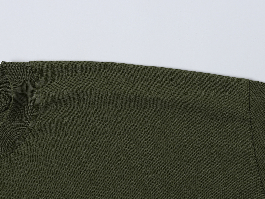 On Running 240Gsm Union Kingdom 100% Cotton Boxy Cropped Fit Blank T-Shirt - Image 7