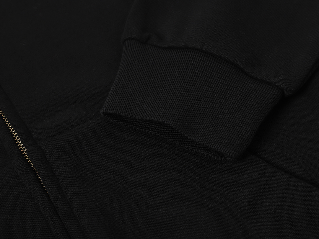 On Running 480Gsm Union Kingdom 100% Cotton French Terry Boxy Cropped Fit Zip-Up - Image 57