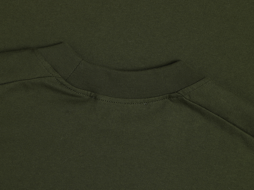 On Running 240Gsm Union Kingdom 100% Cotton Boxy Cropped Fit Blank T-Shirt - Image 8