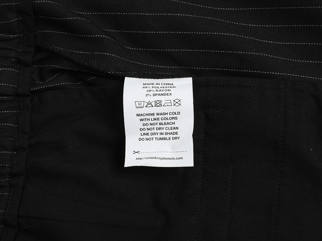 On Running [Restocking]300Gsm Union Kingdom Baggy Fit Striped Pleated Pant - Image 28