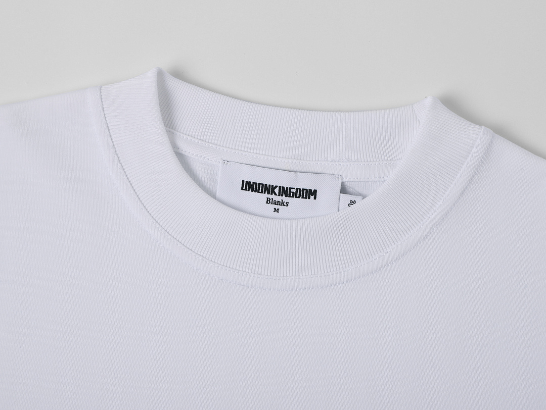 On Running 320Gsm Union Kingdom 100% Cotton Loose Fit Blank T-Shirt - Image 49