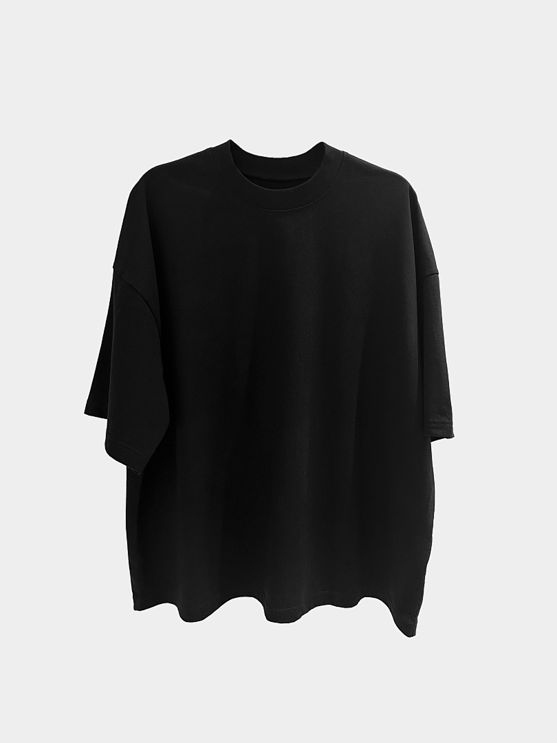 On Running 240Gsm Union Kingdom 100% Cotton Boxy Cropped Fit Blank T-Shirt - Image 63