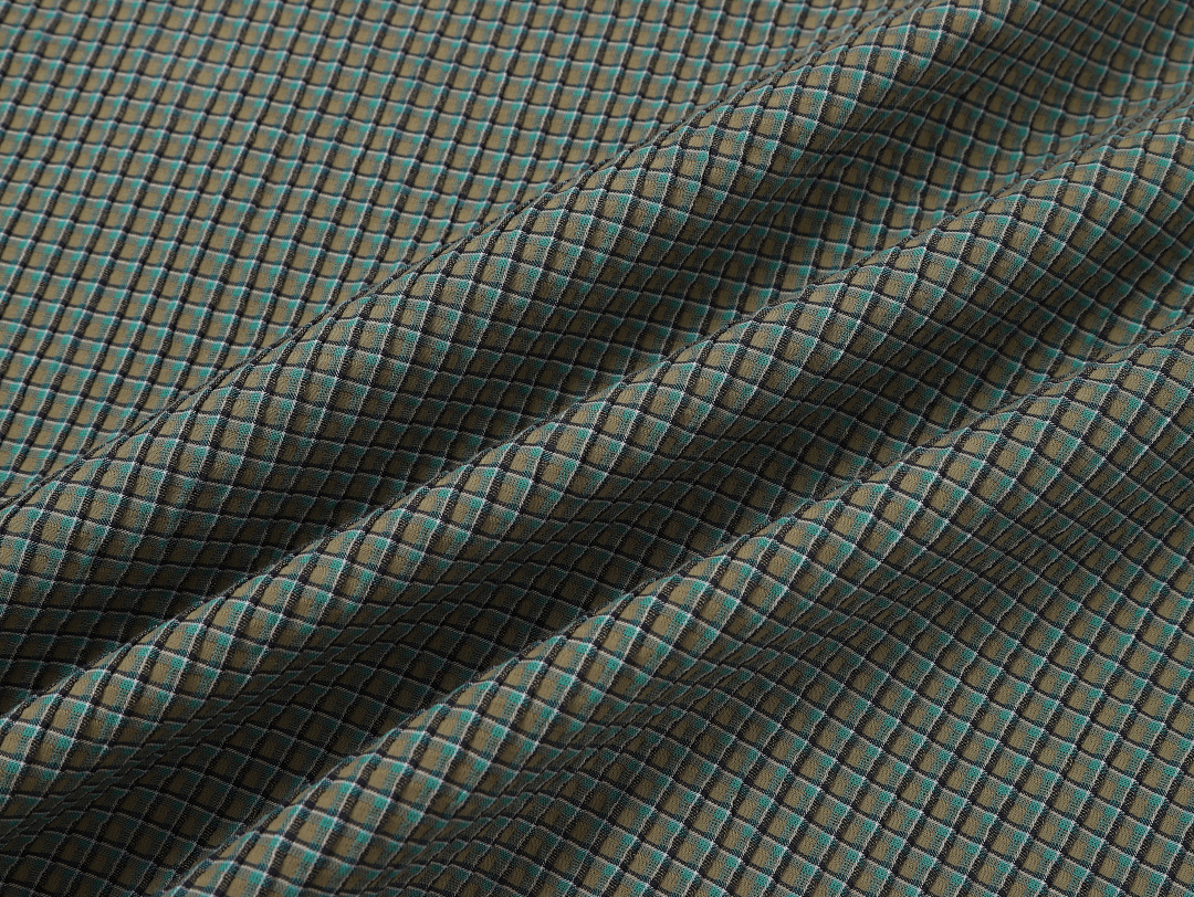 On Running 140Gsm Union Kingdom 100% Cotton Boxy Cropped Fit Plaid Short-Sleeved Shirt - Image 19