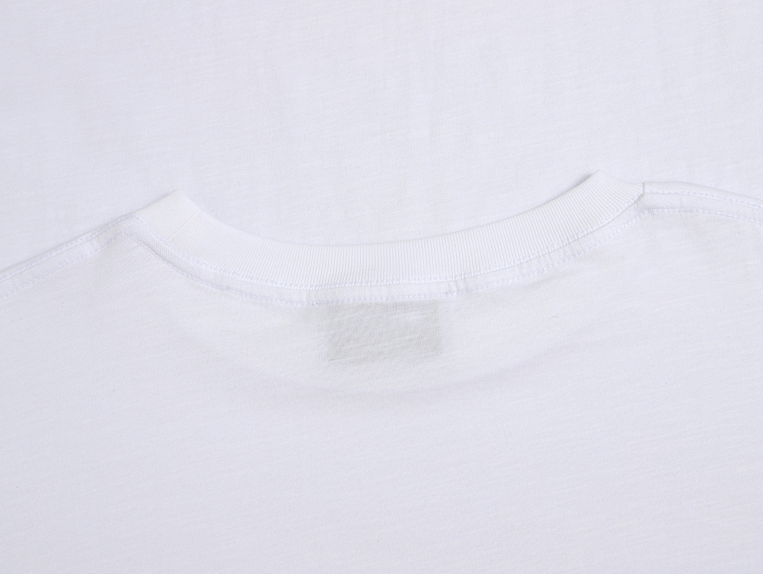 On Running 200Gsm Union Kingdom 100% Slub Cotton Relaxed Boxy Fit Blank T-Shirt - Image 5