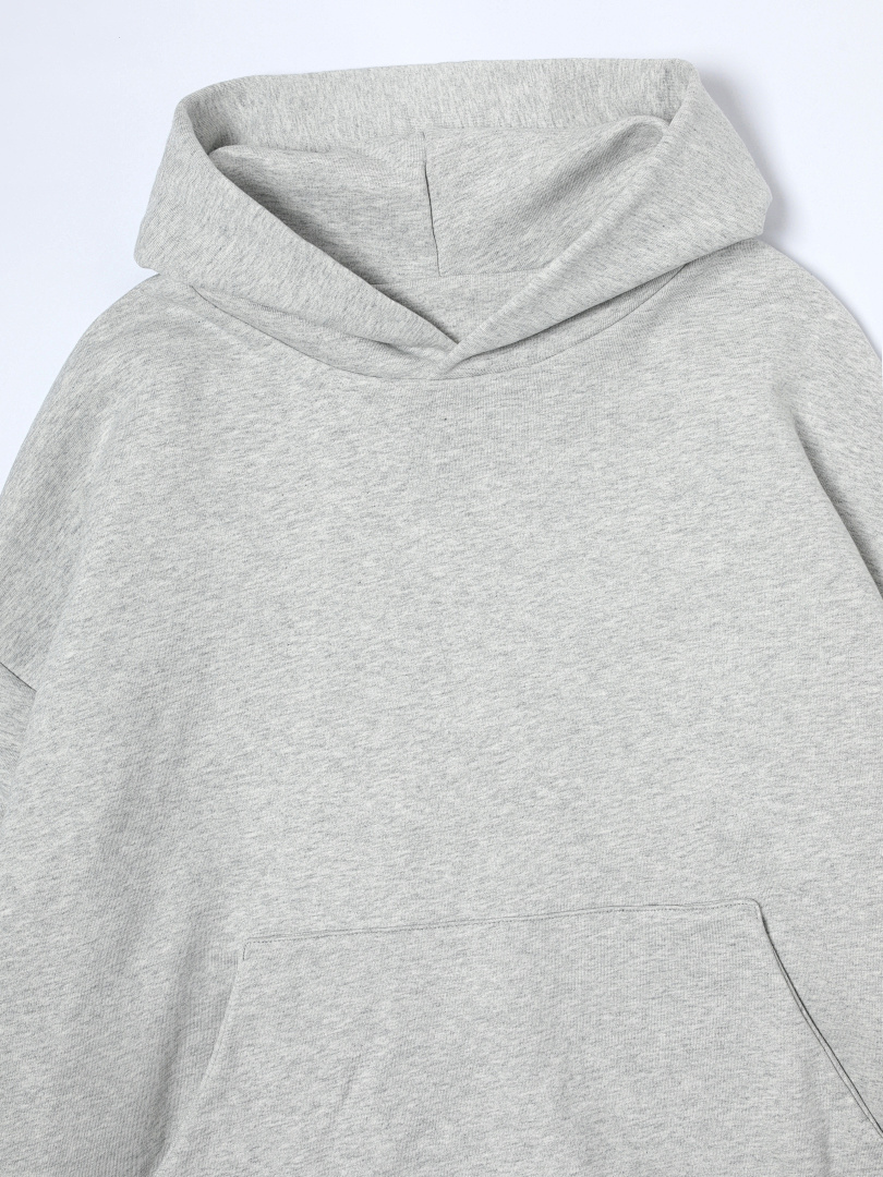 On Running 1000Gsm Union Kingdom Double-Layer 100% Cotton Fleece Reversible Cropped Fit Hoodie - Image 5