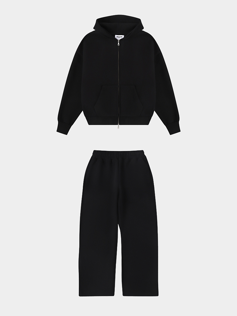 On Running 630Gsm Union Kingdom Boxy Cropped Fit Blank Zip-Up - Image 49