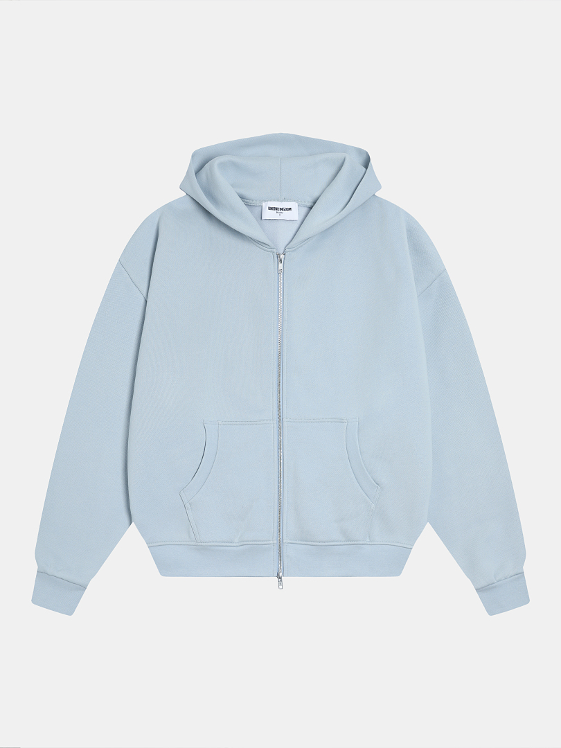 On Running 520Gsm Union Kingdom Boxy Cropped Fit Zip-Up - Image 13