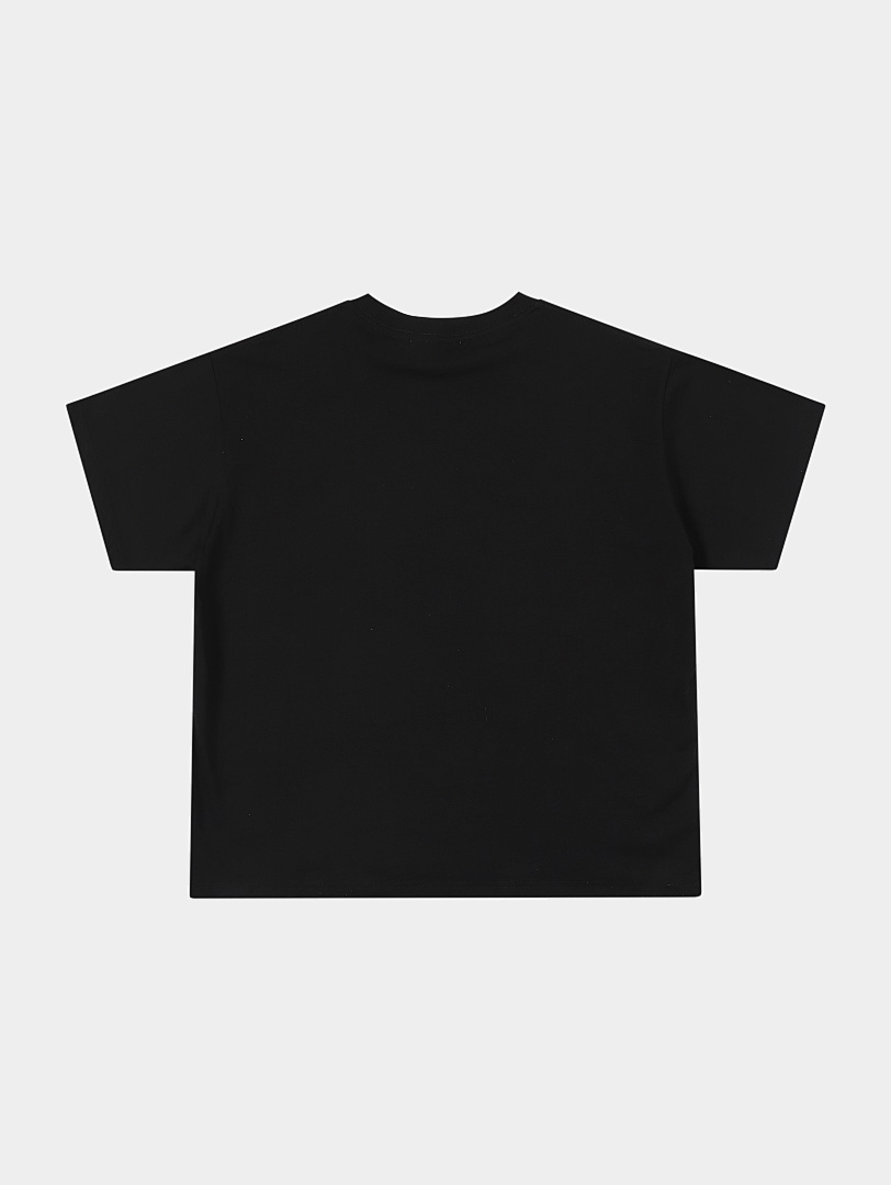 On Running 200Gsm Union Kingdom 100% Slub Cotton Relaxed Boxy Fit Blank T-Shirt - Image 12