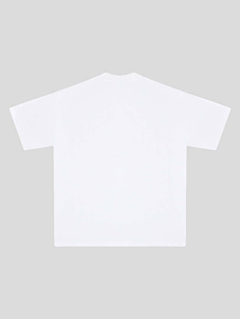 On Running 250Gsm Union Kingdom 100% Cotton Loose Fit Blank T-Shirt - Image 30