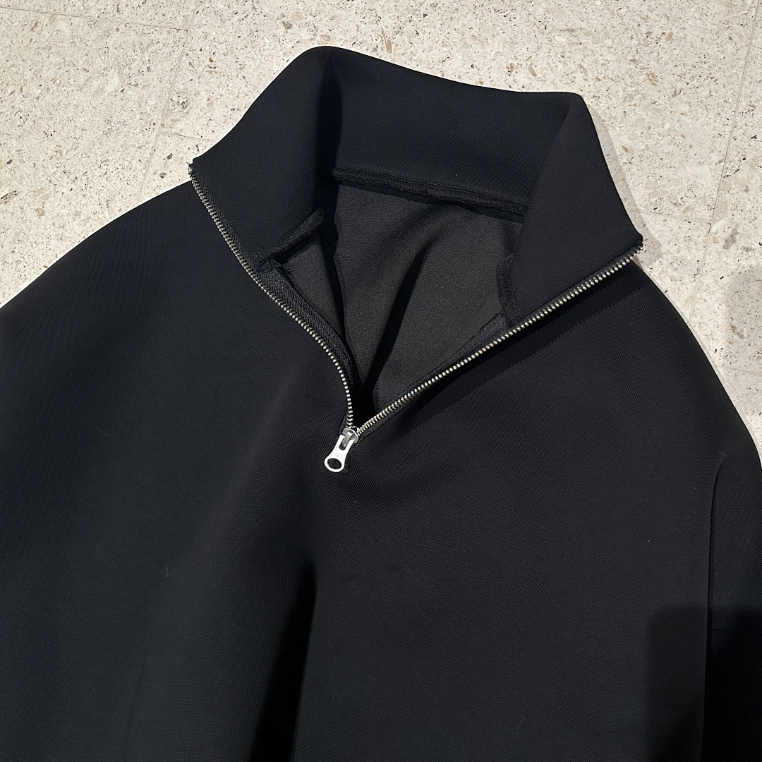 On Running 630Gsm Union Kingdom Boxy Crop Fit Blank Quarter-Zip Sweatshirt - Image 52