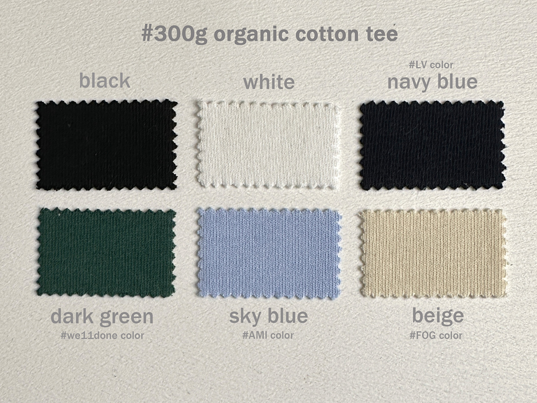 On Running 300Gsm Union Kingdom 100% Raw Cotton Loose Fit Blank T-Shirt - Image 16