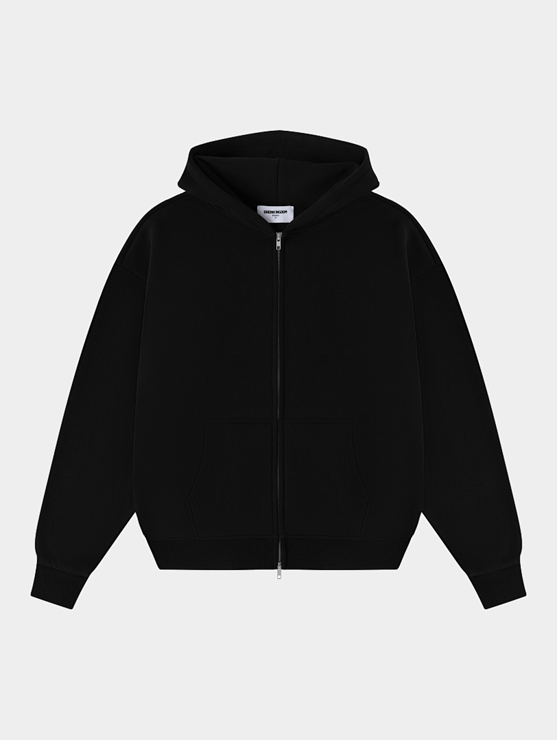 On Running 360Gsm Union Kingdom Loose Fit Blank Zip-Up Hoodie And Tracksuit - Image 45