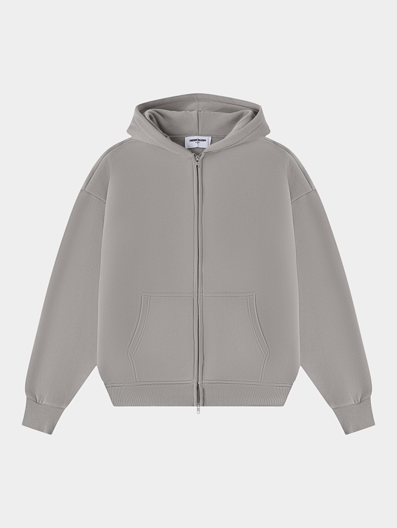 On Running 360Gsm Union Kingdom Loose Fit Blank Zip-Up Hoodie And Tracksuit - Image 35